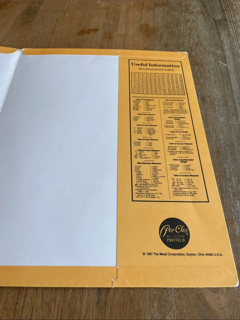 Pee-Chee vintage retro school folders 1987